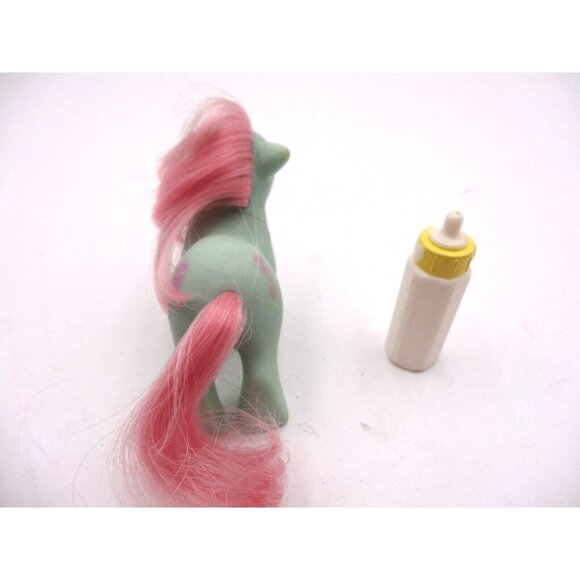 My Little Pony 1985 G1 Baby Cuddles Doll Vintage MLP With Bottle Hasbro - Picture 9 of 10